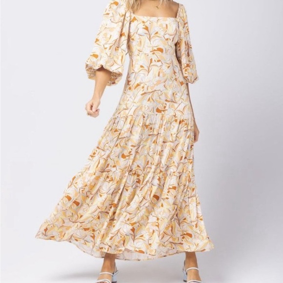 NEW L*Space Women’s Soulshine Floral Bahia Dress Size Small.